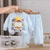 Conjunto de Ropa para Niños 2026 Nuevo Estilo Primavera y Otoño Moda Infantil Niña Bebé Casual Otoño Sudadera de Dibujos Animados Conjunto de Dos Piezas Moderno