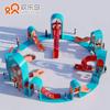 Parque de apoyo a la comunidad, parque infantil, equipo de entretenimiento, centro comercial, tobogán combinado grande para varias personas, planificación y diseño de fábrica