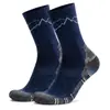 Calcetines de Lana Merino, Calcetines Deportivos Gruesos con Suela de Toalla, Absorbentes de Sudor, Transpirables, Antideslizantes, Resistentes al Desgaste, Calcetines para Senderismo al Aire Libre