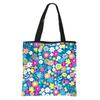 Bolsa de Mão Grande Capacidade Estilo Coreano Transfronteiriça Bolsa Tote Floral Bolsa de Ombro Bolsa de Poliéster Novo Modelo 2025