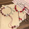 Novo Estilo Chinês Pulseira de Contas de Alta Qualidade Corda Larga Pulseira Ajustável Feminina Antiga Cool Pulseira de Alta Qualidade Versátil