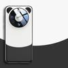 Adecuado para Funda de Teléfono Huawei Mate60, Color Panda con Orejas, 60Pro Piel Lisa, Pro+ Cobertura Total, Antihuellas