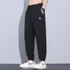 Calças Casuais Longas de Verão 2026, Calças Esportivas Finas para Homens, Calças Jogger de Secagem Rápida, Calças Casuais Largas para Homens