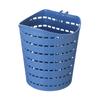 Cesta de almacenamiento colgante con gancho, cesta colgante de cocina, cesta de almacenamiento de cosméticos para baño, cesta de plástico, cesta de almacenamiento