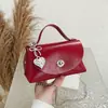Bolsa Transversal de Ombro Único de Alta Qualidade, Bolsa de Mão com Corrente Moderna e Versátil, Nova Bolsa Quadrada Pequena de Estilo Coreano Casual para o Dia a Dia 2026