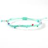 Estilo Doce e Cool Corda de Mão Trançada Corda de Miçangas de Arroz Versátil Novo Estilo Pulseira Mais Vendida Corda de Mão Meninas Nicho 2025