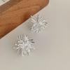 Pendientes Dulces con Diseño de Fuegos Artificiales para Mujer Diseño Nicho Pendientes Modernos Versátiles Elegantes Estilo Ins Geométricos Populares
