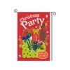 Amazon Comercio Exterior Transfronterizo Nuevo Estilo Bandera de Jardín Navideña Decoración de Fiesta Festiva Atmósfera Escena de Fiesta Bandera Personalizada