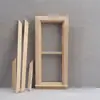 1:12 Accesorios de Decoración para Casa de Muñecas Modelos de Puerta y Ventana en Miniatura Artesanías de Madera Microscópicas Ventana Extendida