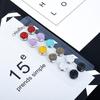 2026 Nueva Moda Bufanda de Seda para Mujer Accesorios con Hebilla Magnética Cielo Estrellado Creativo Hebilla Magnética Accesorios Finos de Moda