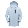 Chaqueta Abrigo para Hombre y Mujer de Primavera y Otoño Ropa de Trabajo Casual para Exteriores Traje de Montañismo Tres en Uno Cortavientos Salpicaduras de Agua Rushtop