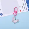 Estilo Doce Cool Y2K Pingente Chaveiro Gato Kt Borboleta Pingente de Contas DIY Estilo Desenho Animado Milênio Pingente Anti-Perda para Bolsa