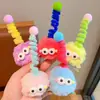 Bonito Pinza para el Pelo de Niños Bola de Carbón Palo Retorcido Antena Muñeco Feo Pinza para el Pelo de Niña Pompón Accesorios para el Cabello de Niñas Originales