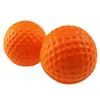 Artículos deportivos de golf práctica en interiores bola suave Pu EVA amarilla fábrica venta al por mayor bola de práctica de enseñanza de golf
