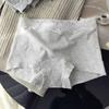Cueca Boxer Sexy de Renda Algodão Puro Grau 10A Antibacteriana Gancho Estendido 100% Algodão Calcinha de Segurança Feminina