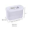 Caja de Conservación de Carne Congelada para Refrigerador, Caja Sellada a Prueba de Olores para Frutas y Verduras de Grado Alimenticio, Lonchera Resistente a Altas Temperaturas, Caja de Almacenamiento para Refrigerador