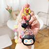 Llavero Creativo de Acrílico al Óleo Arena Movediza Estilo Lindo Conejo de Ensueño Pequeños Gadgets Lindos Colgante para Mochila de Estudiante de Primaria