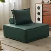 Sofá Bloco de Tofu, Couro Genuíno, Estilo Minimalista Italiano, Apartamento Pequeno, Sala de Estar de Piemonte, Módulo de Combinação de Sofá Quadrado de Couro