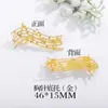 Miya fábrica venta al por mayor otoño e invierno venta caliente joyería coreana accesorios de broche accesorios de corsage de espectro de sonido de metal creativo