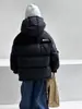 Ropa para niños de Corea del Sur chaqueta de plumón para niños otoño e invierno Nueva de longitud media para niños y niñas ropa de trabajo engrosada moda infantil