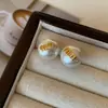 Pendientes de Perla con Letra de Diseñador Únicos para Mujer, Pendientes Versátiles y Elegantes de Celebridad de Internet