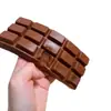 Juguete Antiestrés Squishy de Chocolate de Rebote Lento, Suave y Apachurrable con Textura de Barro, Sensación de Chuparse el Dedo para Niños y Niñas
