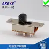 SS-23F19(2P3T) Altura de la Manija 8 mm 6 Pines 3 Posiciones Refrigerador de Coche Interruptor de Palanca de Alta Corriente Vertical Potencia