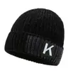 Gorro de lana de invierno con ala para proteger las orejas para hombres de mediana edad y ancianos, gorro de tigre para ciclismo al aire libre, gorro de punto de una sola pieza que protege el cuello