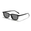 Gafas de sol rectangulares Rain Cross-Border de nuevo estilo con bloques de color únicos para hombres y mujeres, esenciales para fotografía callejera al aire libre y estilismo, Gafas de sol con protección solar