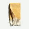 Lenço de Lã Grossa Misturada Duas Cores Aconchegante Atmosfera Estilo Coreano Designer Lenço Xale de Cor Sólida Feminino