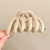 2026 Nuevo Modelo Pinza de Garra Simple Versátil Mate Accesorio Elegante para el Cabello para Peinado de Moño Pinza Tiburón Pasador de Moda Tocado