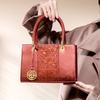 2025 Nova Bolsa de Casamento Dia das Mães para Mãe Bolsa de Noiva High-end Atmosférica Vermelha Bolsa de Meia-idade Nicho Feminino