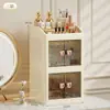 Caja de Almacenamiento Plegable Apilable para Labiales, Cosméticos y Productos de Cuidado de la Piel; Gabinete de almacenamiento para cosméticos; Palabra Clave Transfronteriza