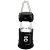 Ventilador solar LED lámpara de caballo linterna exterior tesoro de carga lámpara de camping lámpara de tienda de campaña lámpara portátil de emergencia USB