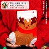 Decoração de Natal Meias Vermelhas Biscoitos Doces Saco de Embalagem Criativo Saco de Presente de Feriado Saco com Formato Especial Personalização em Pequenos Lotes
