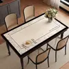 Mantel Individual Retro Estilo Francés para Mesa de Comedor, Sensación de Lujo Ligero y Gama Alta, Impermeable y a Prueba de Aceite, Mantel para Mesa de Café Lavable, Protector de Mesa Resistente a Altas Temperaturas