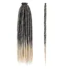 Transfronterizo 24 pulgadas Individual Europeo y Americano Rastas Street Dance Fieltro Rastas Peluca Rastas Tejido a Mano Extensiones de Cabello Rastas Rastas