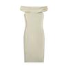 Comércio exterior atacado 2024 verão novo europeu e americano gola de uma palavra slim off-shoulder hip saia vestido feminino Z223131