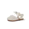 Nuevos Zapatos de Cuero para Niños Primavera 2026 Zapatos de Princesa con Lazo de Moda para Niñas Sandalias Individuales Versátiles de Suela Suave para Niños