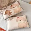 Fronhas de Desenho Animado de Seda Gelada para Crianças no Verão, Conjunto de Dois, 30X50, Fronhas Refrescantes para Uso Doméstico, Capas Internas para Almofadas de Adulto