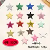 Parche Bordado de Estrella de Cinco Puntas con Purpurina de Nuevo Estilo, Accesorios de Ropa y Equipaje de Venta Caliente Transfronteriza, Parche Decorativo Termoadhesivo