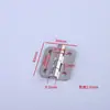 Bisagra Plana de Acero Inoxidable 304 de 1.5 pulgadas Apertura Plana Bisagra para Equipo Industrial Accesorios para Gabinete Eléctrico Caja Espesada 40402