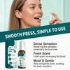 Spray limpiador y de cuidado: ingredientes suaves, fórmula herbal refrescante, alivia la garganta, proporciona una sensación refrescante y confortable, y es conveniente para el uso diario y fácil de transportar