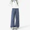 Calça de trabalho softshell à prova d'água, à prova de vento e à prova de sujeira estilo americano, perna reta, corte solto, nova coleção de outono, marca moderna para atividades ao ar livre, elástica, moderna e casual para casais