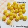 Calabaza Multicolor de Dibujos Animados Agujero Recto de Colores Pulsera DIY Collar de Cuentas Joyería Pendientes Juguetónas Coreanas y Japonesas Cuentas Sueltas