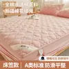 Protector de colchón impermeable 100% algodón Clase A, acolchado y engrosado con relleno de algodón de Xinjiang, amigable con la piel y antideslizante, para colchones Simmons