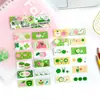 Yuezhen Wenchuang Pegatinas para Planificador Serie de Pegatinas Cuadradas Suaves Divertidas Pegatinas Transfronterizas Pegatinas de Alto Valor para Planificador Materiales para Planificador