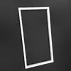 Lámpara de techo integrada 300x600 marco calentador de baño para inodoro conversión panal fábrica marco plateado oculto blanco 300600