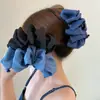Pinza para el pelo tipo nube estilo coreano para mujer 2025 Nueva horquilla de alta gama para toda la parte trasera de la cabeza, pinza de tiburón para cabello con mucho volumen