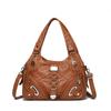 Bolsa Feminina de Novo Comércio Exterior Transfronteiriça Bolsa Tendência Feminina Europeia e Americana Bolsa de Ombro de Grande Capacidade Portátil Transversal Mãe de Meia-idade